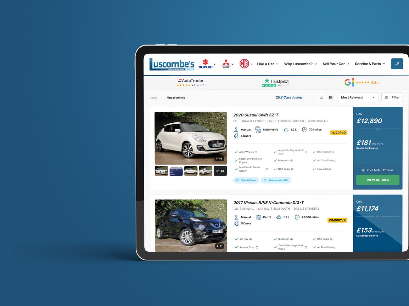 Luscombe motors